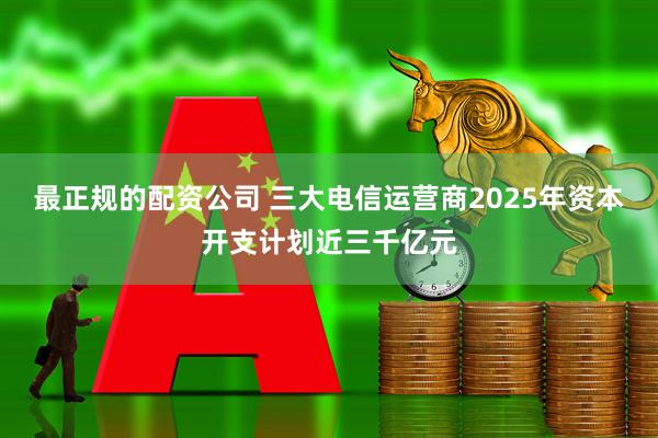最正规的配资公司 三大电信运营商2025年资本开支计划近三千亿元